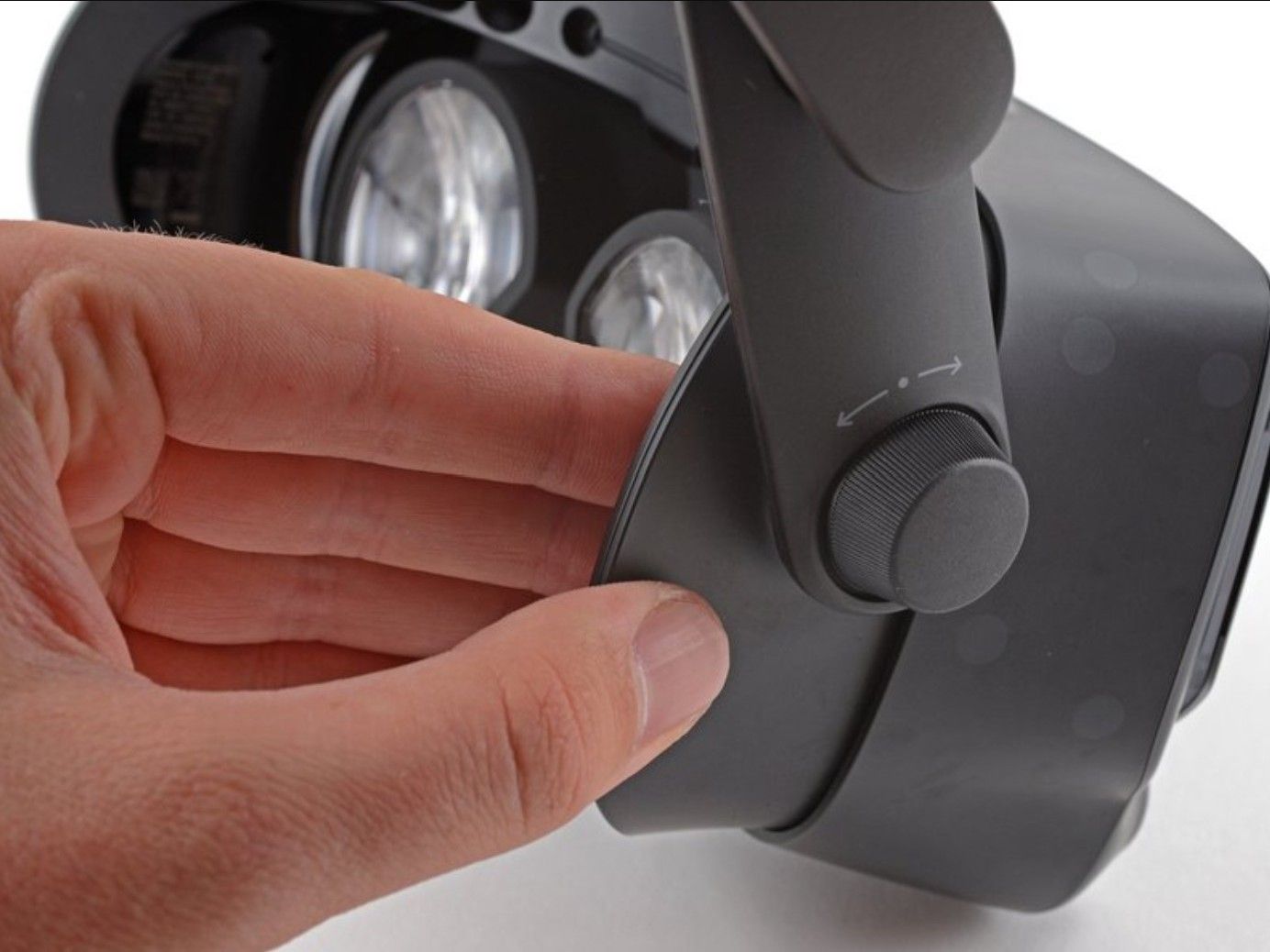 Bezel fully slid into place