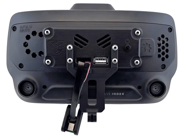 Ribbon cable fed through the designated holder